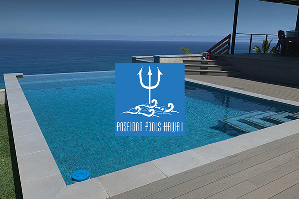 image of poseidonpoolshawaii.com website homepage